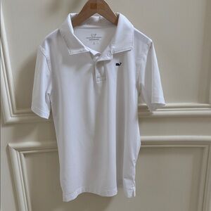 Vineyard Vines Cream Polo Shirt